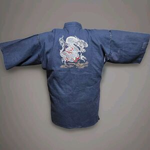 Japanese Brand Yoichi Dragon Kimono Embroidered Size 4L